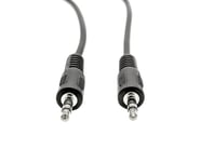 KnnX 28004 | Stereo Audio Cable | 3.5mm Jack male to 3.5mm Jack male | Length: 2m | Premium Auxiliary Aux Line Cord