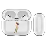 Head Case Designs Officially Licensed Nature Magick Letter J Floral Monogram Letter 1 Clear Hard Crystal Cover Compatible With Apple AirPods Pro Charging Case