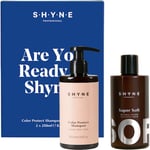 SHYNE Hårvård Color Protect Presentset Shampoo 250 ml + Super Soft Botanical Infused Hair Repair Serum 1 Stk.