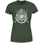Harry Potter Hogwarts House Crest Women's T-Shirt - Green - M - Vert Citron
