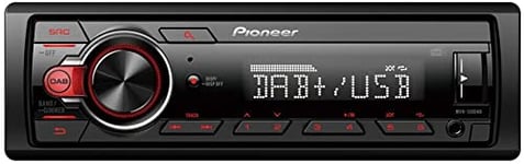 Pioneer MVH-130DAB Autoradio format 1 DIN, radios FM/DAB+, USB