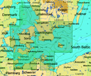 C-MAP Kullen - Malmö M109,  MAX Sjökort