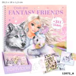 Top Model Topmodel Pyssel bok Fantasy Friends June med 311st sti