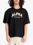 Alpha Industries College Logo Crew Neck T-Shirt
