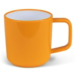 Kampa Melamine Sunset Yellow Mug Set (Pack of 4)