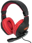 Konix Drakkar Skald Gaming Headset (Black/Red)