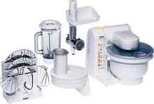 Bosch Mum58234, 3,9 L, Vit, 1,1 M, 1,9 Kg, 3 Diskar, 220 - 240 V