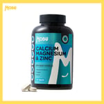 Calcium Magnesium Zinc & Vitamin D3 K2 400 Tablets Immune Bone Teeth Muscle MOBU