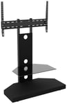 AVF Wood Effect Mount Up To 60 Inch TV Stand - Black