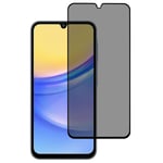 SKALO Samsung Galaxy A16 Privacy Skärmskydd Härdat Glas - Svart Svart
