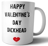 Dickhead Mug Funny Gift For Valentines Day For Boyfriend Girlfriend Husband Wife
