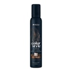 Indola Colour Mousse For Hair Temporary Hair Colour 200ml - Medium Brown