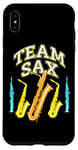 Coque pour iPhone XS Max Blague Saxophoniste pour Prof Saxophone en "Team Saxophone"