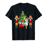 Nutcracker Sugar-Plum Fairy Christmas Tree, Xmas Vibes Tee T-Shirt