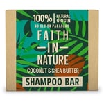 Faith in Nature Schampo Bar Coconut & Sheabutter 85 gram