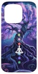 Chakra Méditation Arbre Nature Univers Éléments Coque pour iPhone 15 Pro