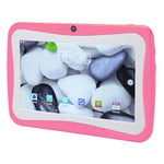 Tablette 7 pouces pour enfants, 4 go 32 go, cam&eacute;ra 1080P, 5mp, Bluetooth, connexion WiFi, Quad Core, prise ue, 100-240V, rose