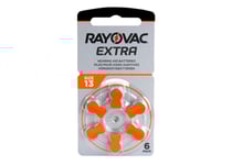 Rayovac A13 hörapparatsbatterier - 6 st - Extra