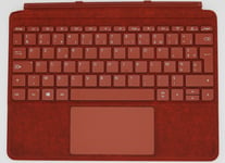 Microsoft Surface Go Type Cover Keyboard - AZERTY French - Poppy Red [New]