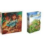 Plan B Games | Camel Up: 2nd Edition | Board Game | Ages 8+ | 3-8 Players | 30-45 Minute Playing Time & Z-Man Games | Carcassonne | Board Game | Ages 7+ | 2-5 Players | 45 Minutes Playing Time