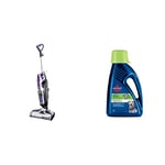 BISSELL CrossWave Pet Pro | 3-in-1 Multi-Surface Floor Cleaner | 2224E & Wash & Protect Formula | for Use with All Leading Upright Carpet Cleaners | Removes Pet Stains & Odours | 1087N, Plastic