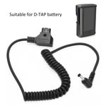 D‑TAP Plug To DC5.5x2.5mm Spring Cable DC Plug Monitor Power Cable 50‑100cm/ SDS