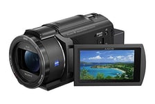 Sony FDR-AX43 | Caméscope Ultra HD (UHD) 4K Compact | 5-Axis Stabilisation Optique équilibrée 5 Axes Steadyshot | Zoom Optique 20x | Ecran orientable