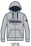 Sommarboden Zip Hood Höllviken - grey-Herr XL Herr