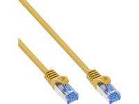 Inline Patchkabel Cat.6A S/Ftp Tpe Lszh Cca Gul 1M - Kabel - Nätverk (72601Y)