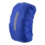 55-65L Waterproof Backpack Rain Cover with Vertical Strap L Navy Blue