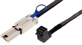 Mini SAS HD kabel SFF8643 vinklet til SFF8088 - 1m