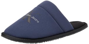 Calvin Klein Jeans HOTEL SLIPPER Chaussons d'intérieur Homme, Bleu (Calvin Navy/Black), 41 EU