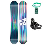 Nitro Snowboardpaket Lectra Brush 138 + Rythm Black Bronze S