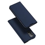 DUX DUCIS for Samsung A52 / A52S 5G Case, Slim Fit Flip Leather Magnetic Phone Case Cover with [Card Holder] [Kickstand] for Samsung Galaxy A52 / A52S (Deep blue)