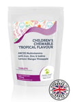 Children’s Chewable Tropical Flavour ABCDE Multivitamin Tablets Pack of 60