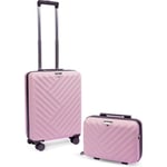 Feru Malibu 55 cm -matkalaukku ja pikkulaukku, liila