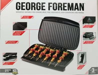 George Foreman Large 10 Portions Electric Health Grill Non-Stick 2400W - 23440