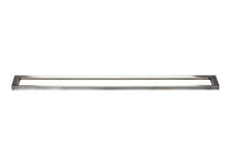 Unidrain HighLine ramme på 1000 mm i håndpoleret stål (10 - 12 mm flisetykkelse)