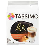 Tassimo L OR Latte Caramel Macchiato Coffee Pods Pack Of 5 Total 80 Coffee Caps