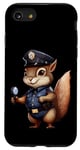 Coque pour iPhone SE (2020) / 7 / 8 Policière écureuil