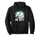 Thrill Seeker On Duty Cliff Jumper Cliff Jumping Diving Pullover Hoodie