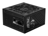 Msi Mpg A850gs Pcie5 - Nätaggregat (Intern) - Atx12v 3.1/ Eps12v - 80 Plus Gold - Cybenetics Gold - Ac 100-240 V - 850 Watt - Aktive Pfc