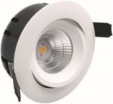 GREVEN TUNE, LED-DOWNLIGHT 230V, 6W, HVIT, IP21