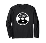 Perry Oklahoma OK Circle Vintage State Graphic Long Sleeve T-Shirt