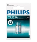 Fotobatteri Philips CR123, Litium, 3V