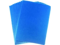 A4 blå 2mm filt 10st