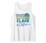 Crazy Clark Crew Vacances assorties en famille Débardeur