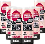 Original Source Vanilla Milk and Raspberry Shower Gel, 100 Percent Natural Frag