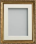 Frame Company Brompton Gold A2 Frame With Ivory Mount for Image A3 *Choice of sizes*