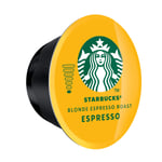 Dolce Gusto Starbucks Compatible Espresso Blonde Roast Coffee Pods, 48 Capsules, 48 Drinks, Sold Loose + 5 x E.U. Xtores Milk Pods